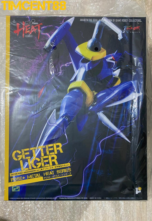 Pre-order Pose Plus Pose+ METAL HEAT series GETTER LIGER (GETTER ROBO ARMAGEDDON