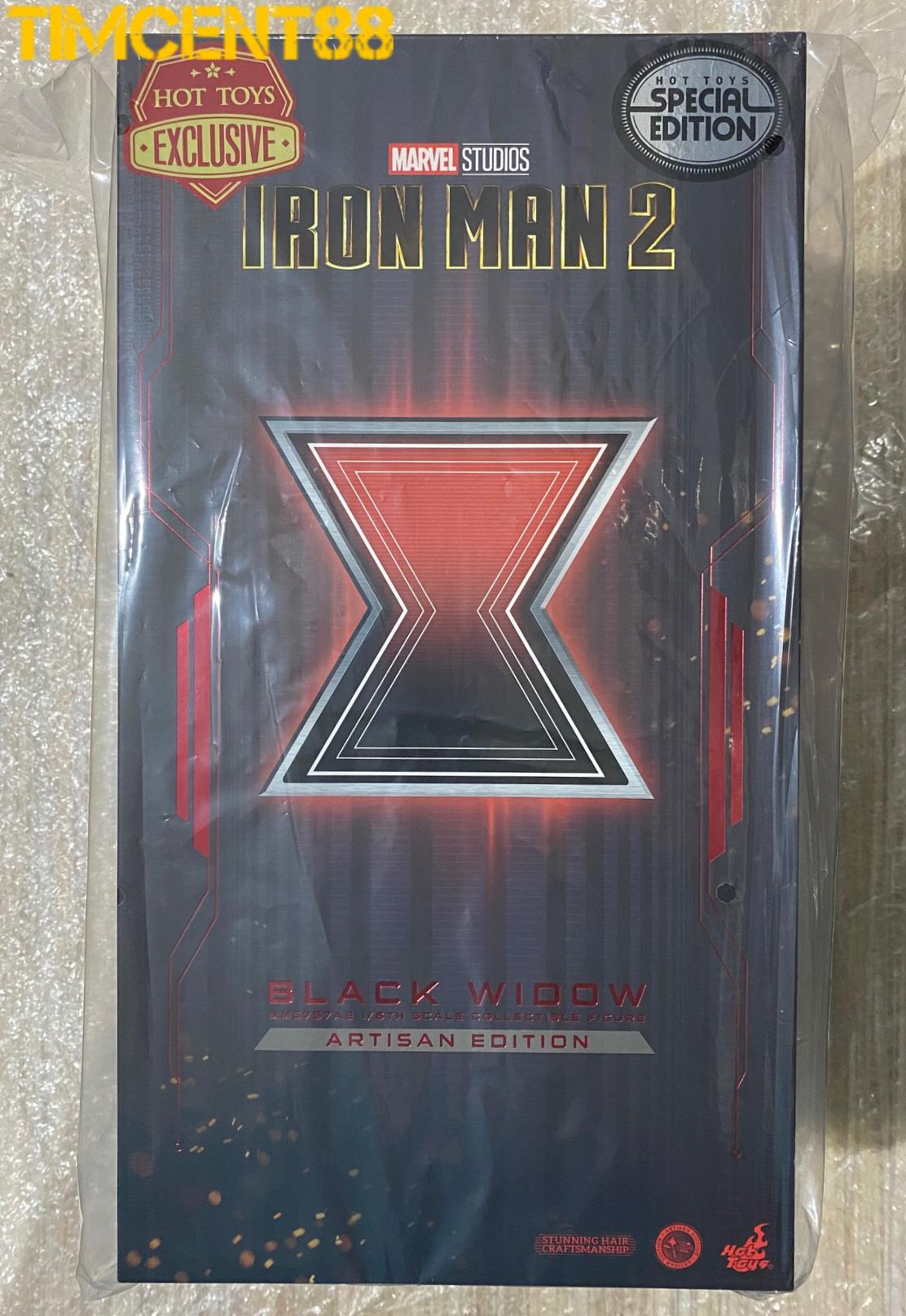 Ready! Hot Toys MMS757AEB Iron Man 2 1/6 Black Widow (Artisan Edition) Special