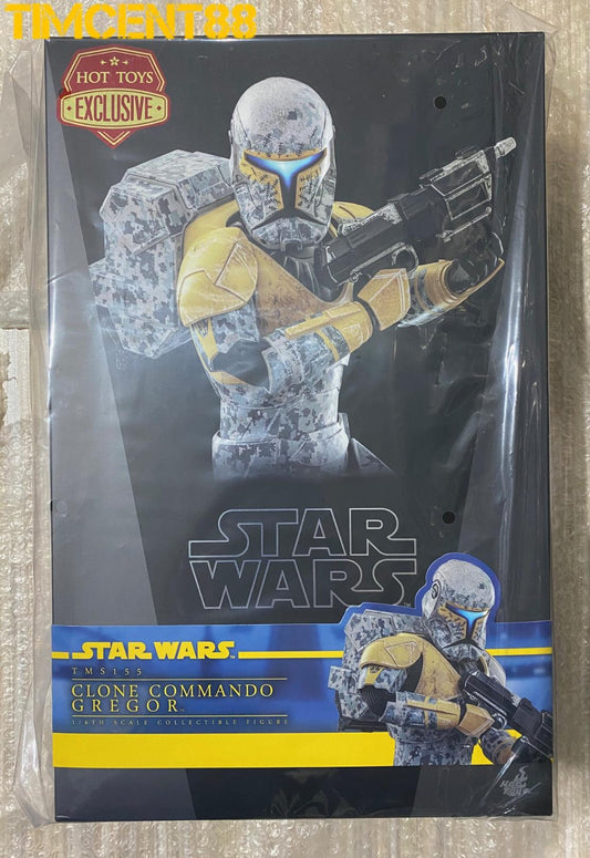 Ready! Hot Toys TMS155 Star Wars The Clone Wars 1/6 Clone Commando Gregor
