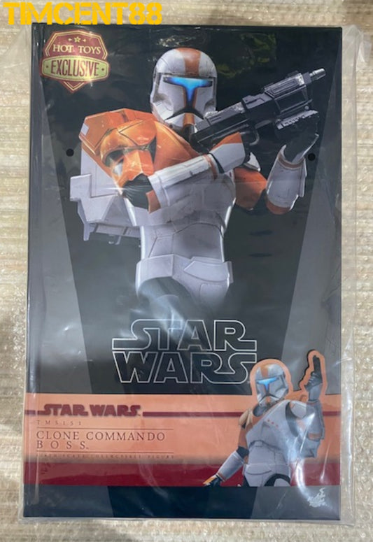 Ready Hot Toys TMS151 Star Wars: The Clone Wars 1/6 Clone Commando Boss
