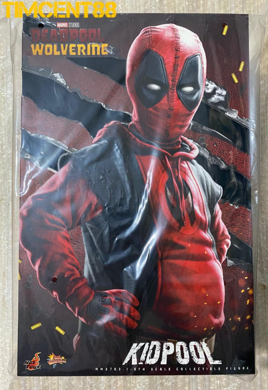 Ready! Hot Toys MMS763 Deadpool & Wolverine 1/6 Kidpool