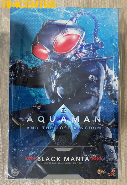 Ready! Hot Toys MMS739 Aquaman and the Lost Kingdom 1/6 Black Manta