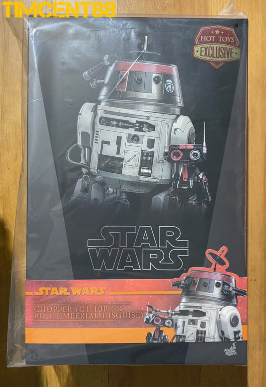 Ready Hot Toys TMS152 Star Wars 1/6 Chopper (C1-10P) & BD-1 (Imperial Disguise)
