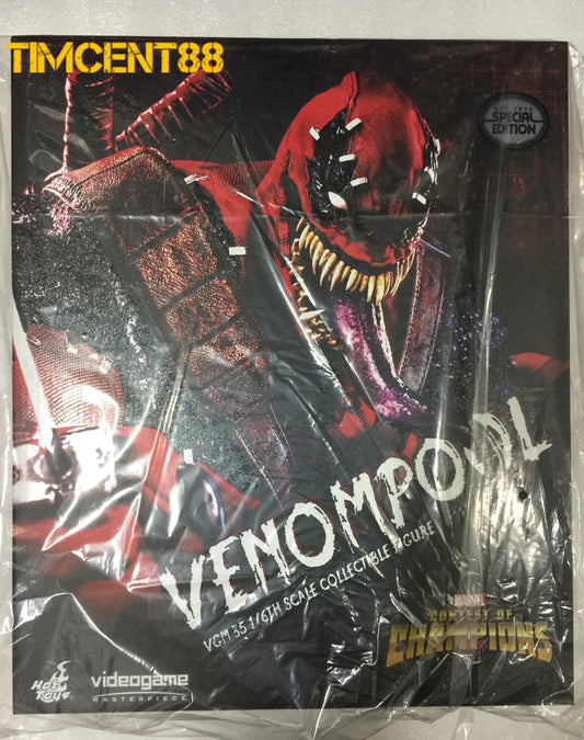 In Stock! Hot Toys VGM35 MARVEL CONTEST OF CHAMPIONS 1/6 VENOMPOOL Special