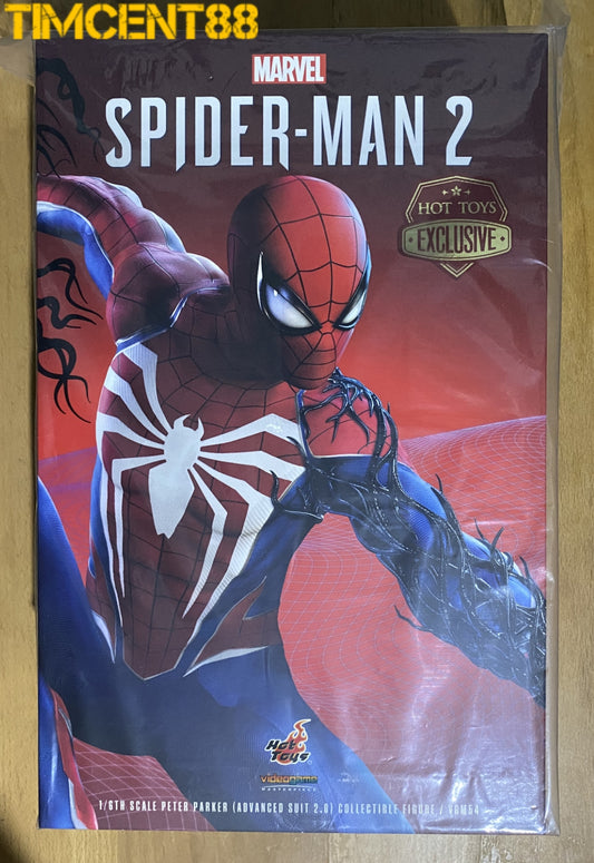 Ready! Hot Toys VGM54 MARVEL'S SPIDER-MAN 2 1/6 PETER PARKER (ADVANCED SUIT 2.0)