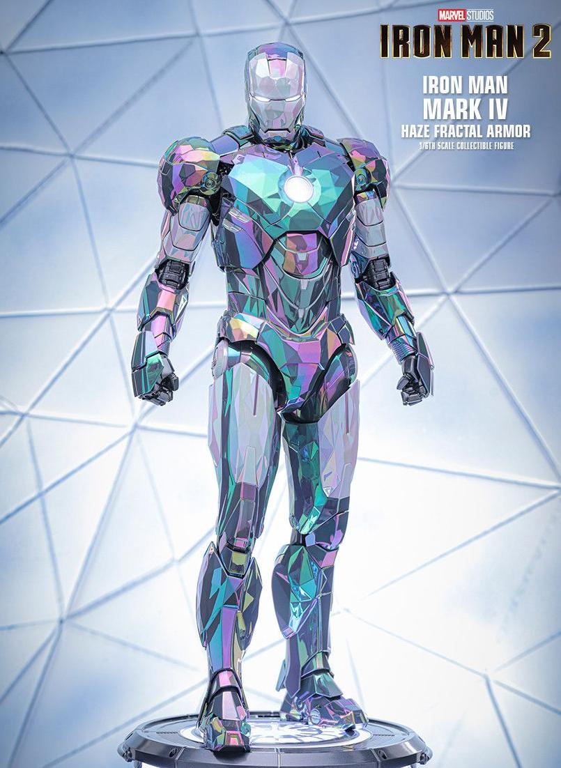 Ready! Hot Toys MMS855D79 Iron Man 2 1/6 Mark IV (Haze Fractal Armor)