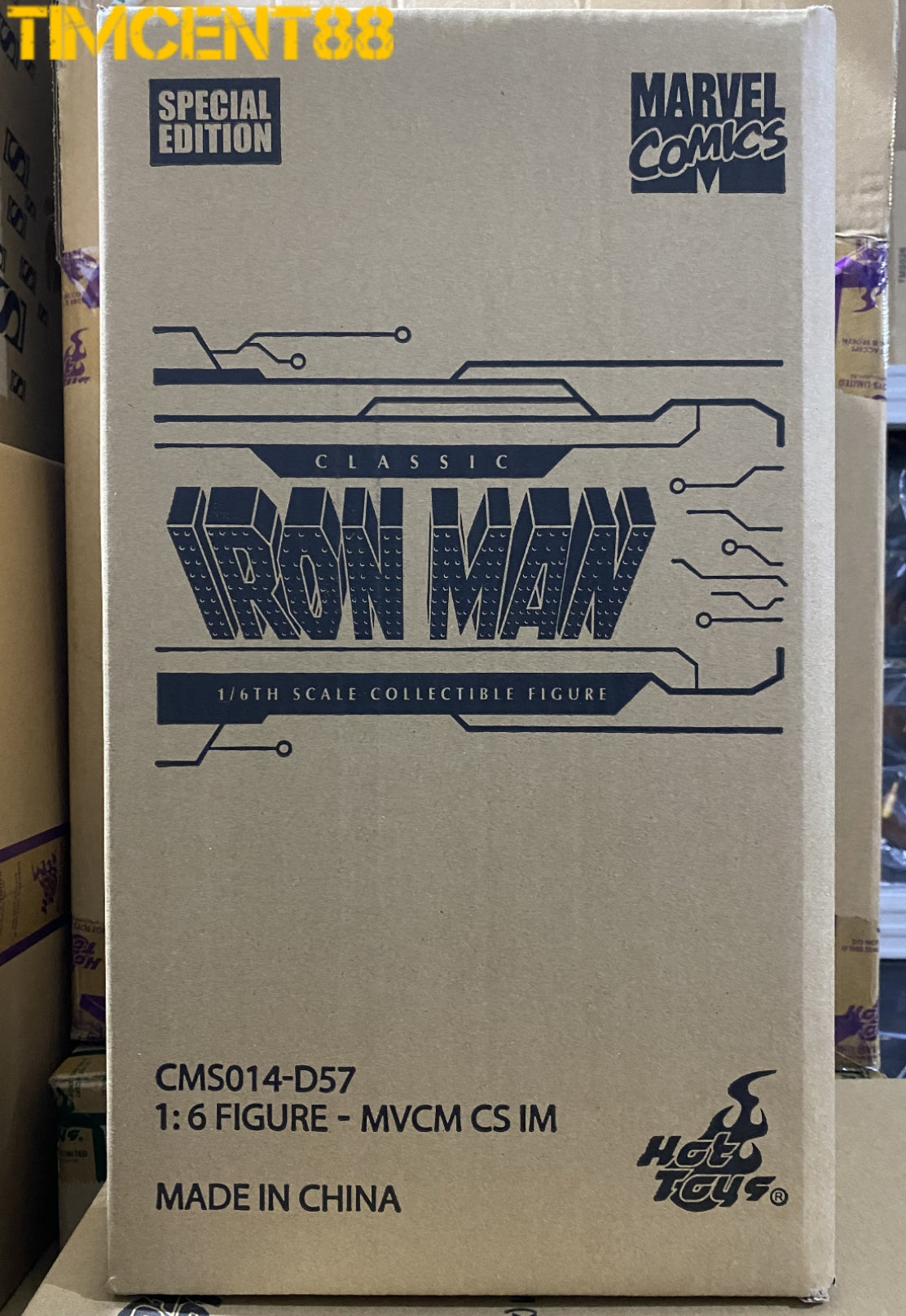 Ready Hot Toys CMS014D57B MARVEL COMICS 1/6 CLASSIC IRON MAN Special Edition