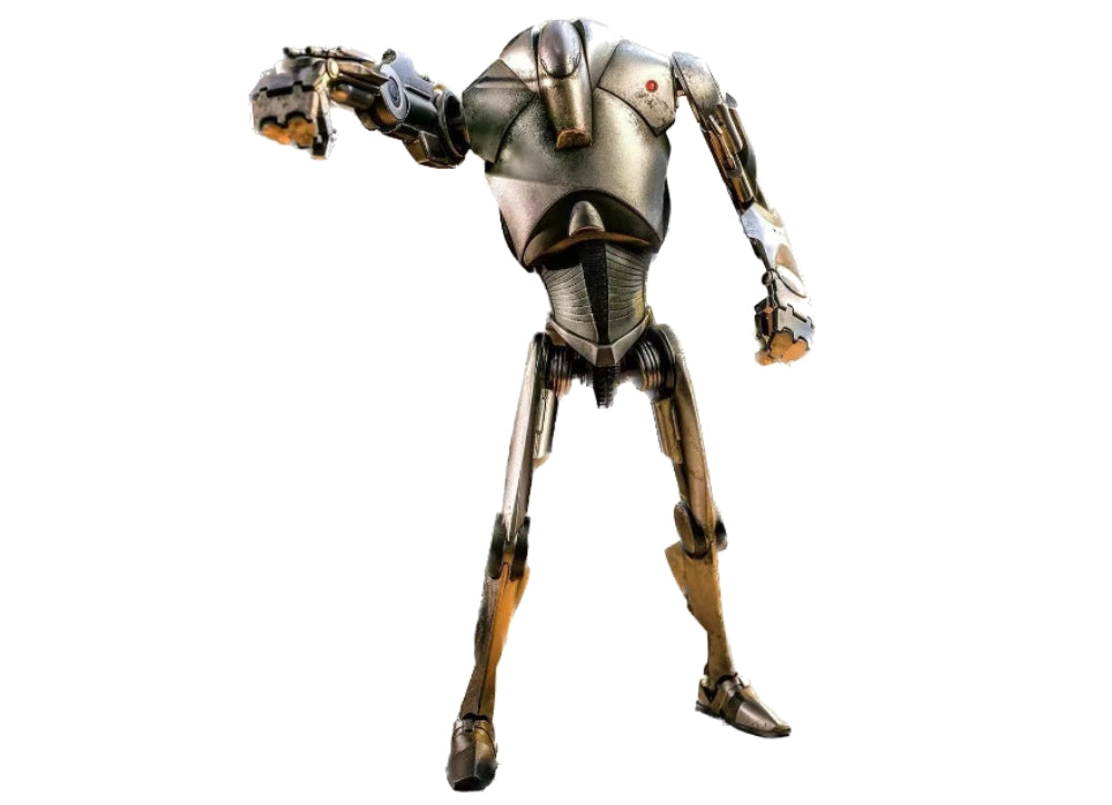 Ready! Hot Toys MMS682 STAR WARS II: ATTACK OF THE CLONES 1/6 SUPER BATTLE DROID