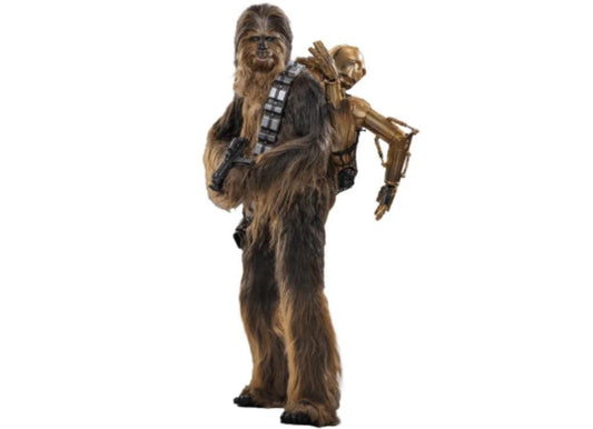 Hot Toys MMS766 Star Wars The Empire Strikes Back Chewbacca & Disassembled C-3PO