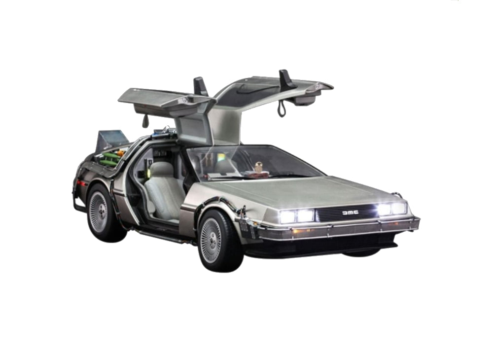 Sealed! Brand-New Hot Toys MMS260 BACK TO THE FUTURE 1/6 DELOREAN Non-refundable
