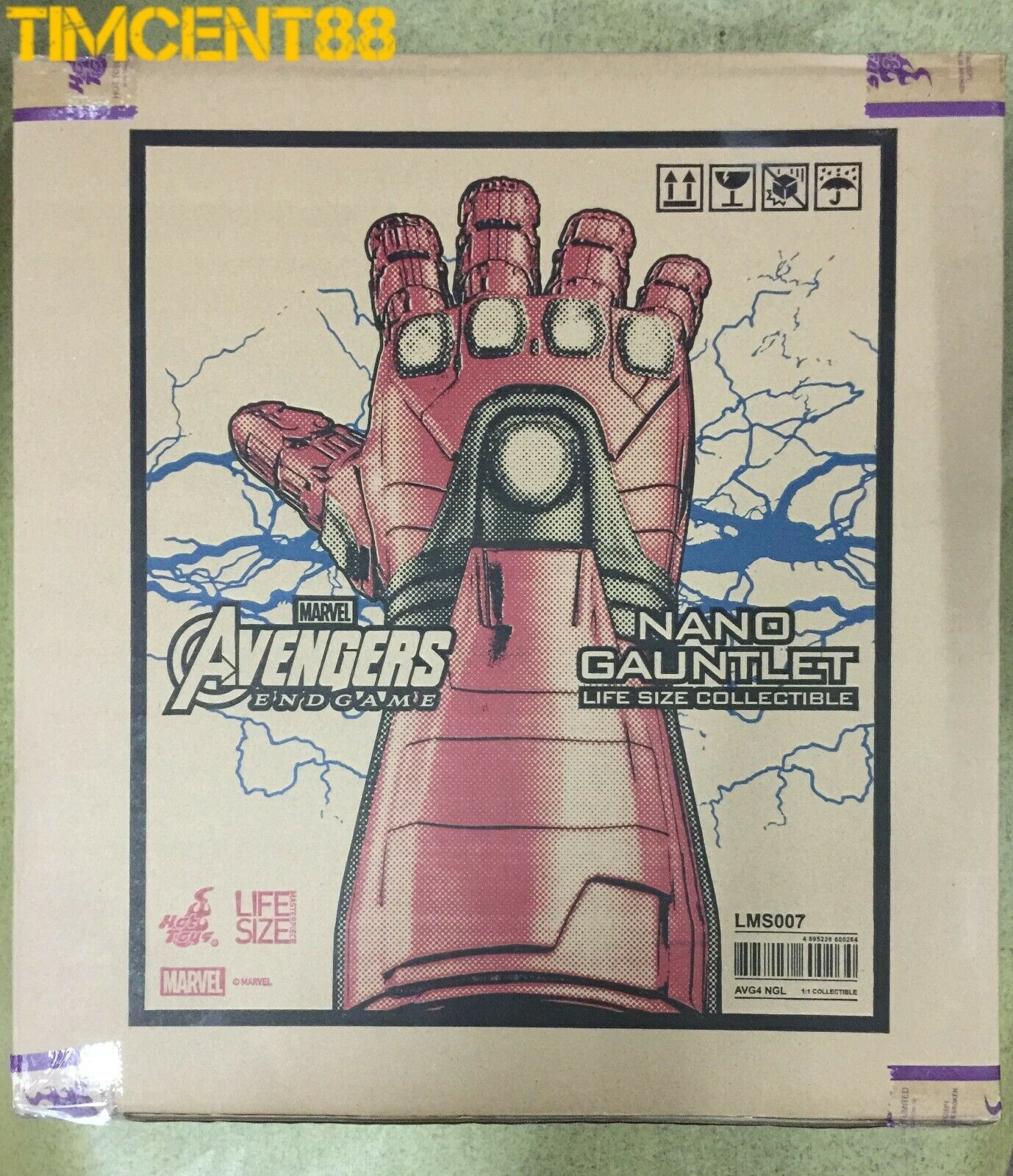 Hot Toys LMS007 AVENGERS: ENDGAME LIFE-SIZE NANO GAUNTLET