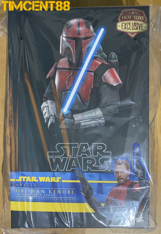 Hot Toys TMS126 STAR WARS: THE CLONE WARS 1/6 OBI-WAN KENOBI (MANDALORIAN ARMOR)