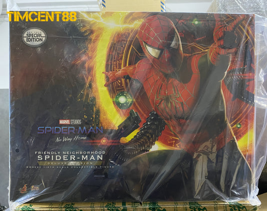 Ready! Hot Toys MMS662B 1/6 Friendly Neighborhood Spider-Man (Deluxe) (Special)