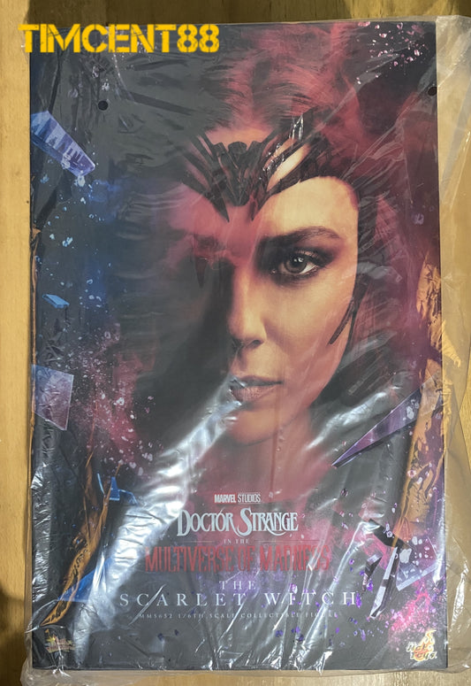Ready! Hot Toys MMS652 THE MULTIVERSE OF MADNESS 1/6 THE SCARLET WITCH