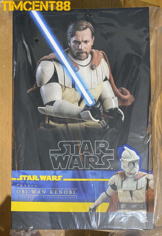 Ready! Hot Toys TMS095 STAR WARS: THE CLONE WARS 1/6 OBI-WAN KENOBI
