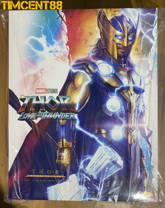 Ready! Hot Toys MMS656 THOR: LOVE AND THUNDER 1/6 THOR (DELUXE VERSION)