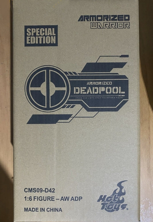 Ready! Hot Toys CMS09D24B Armorized Warrior 1/6 Armored Deadpool Special Edition