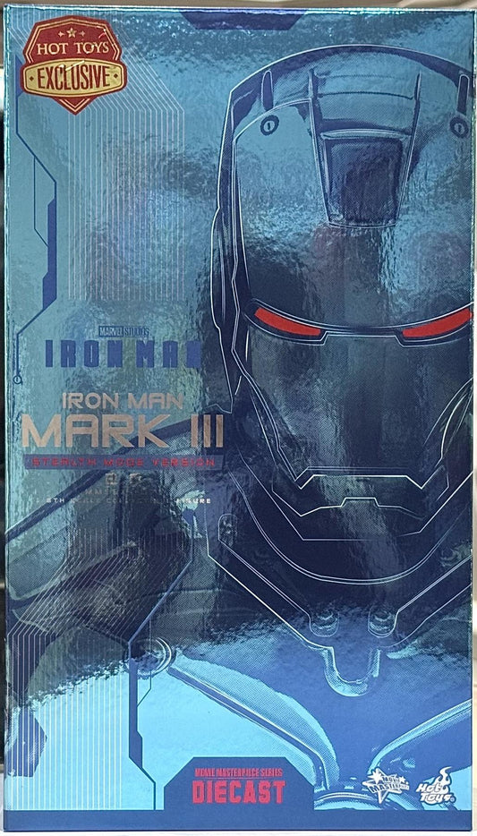 Ready! Hot Toys MMS814D71 Iron Man Mark III (Stealth Mode Version) 2.0