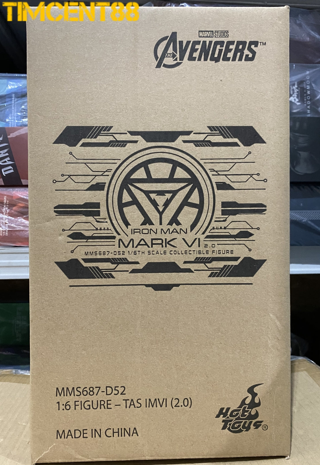 Ready! Hot Toys MMS687D52 THE AVENGERS 1/6 IRON MAN MARK VI (2.0)