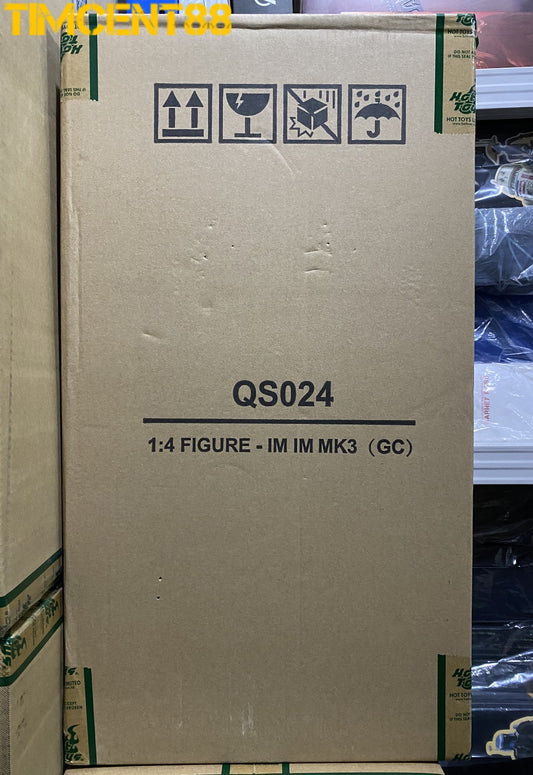 Ready! Hot Toys QS024 IRON MAN MARK III (GOLDEN COLOR VERSION) 1/4 EXCLUSIVE
