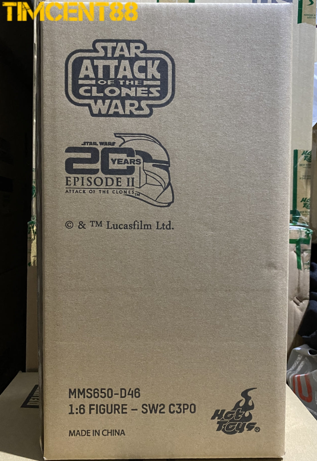 Ready! Hot Toys MMS650D46 STAR WARS II: ATTACK OF THE CLONES 1/6 C-3PO