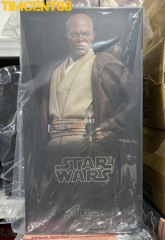 Ready! Hot Toys MMS681 STAR WARS II: ATTACK OF THE CLONES 1/6 MACE WINDU