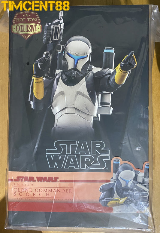 Ready! Hot Toys TMS130 Star Wars: The Bad Batch 1/6 Clone Commando Scorch