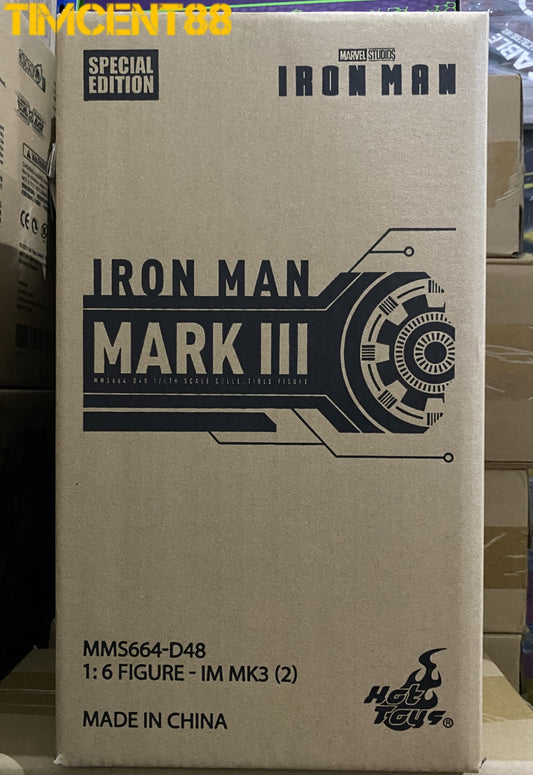 Ready! Hot Toys MMS664D48B Iron Man 1/6 Mark III (2.0) (Special Edition)