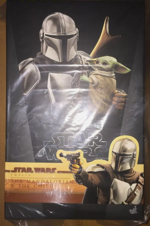 Ready! Hot Toys TMS014 THE MANDALORIAN 1/6 THE MANDALORIAN AND THE CHILD