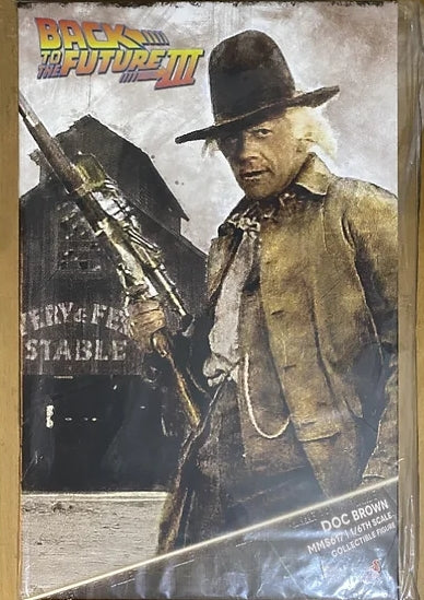 Ready! Hot Toys MMS617 Back to the Future Part III 1/6 Doc Brown