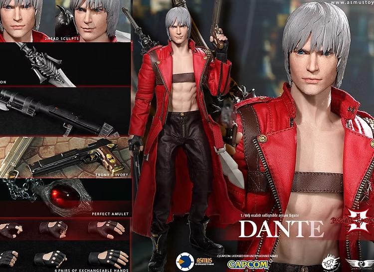 Brand-New! Asmus Toys THE DEVIL MAY CRY 1/6 DANTE (DMC III)