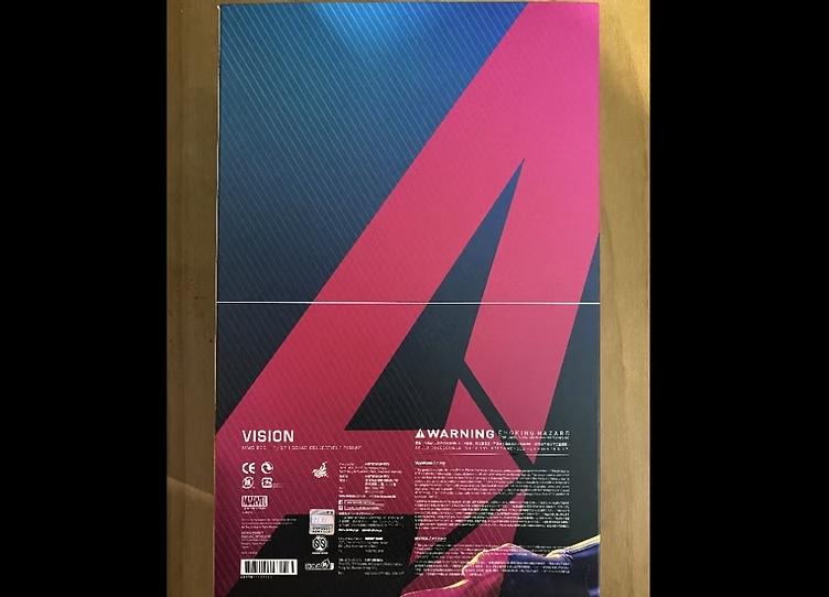 Unused! Hot Toys MMS296  1/6 VISION (Printing Issue) Non-refundable