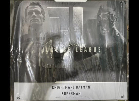 Ready Hot Toys TMS038 Zack Snyder's Justice League Knightmare Batman Superman