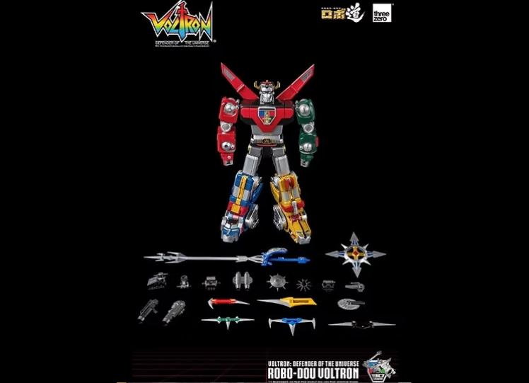 Ready! Threezero Voltron: Defender of the Universe ROBO-DOU Voltron