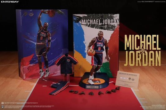 Ready! Enterbay MICHAEL JORDAN BARCELONA ’92 LIMITED EDITION 1/6 FIGURE