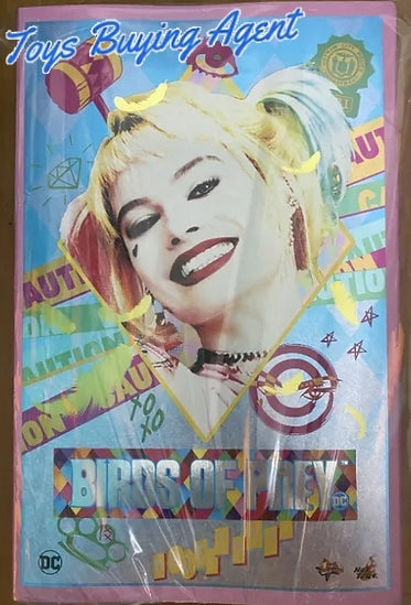 Ready! Hot Toys MMS566 BIRDS OF PREY 1/6 HARLEY QUINN CAUTION TAPE JACKET VER