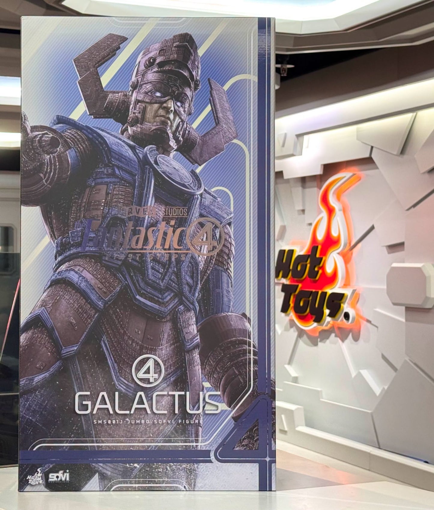 Ready! Hot Toys SMS001J The Fantastic Four: First Steps Galactus Jumbo Sofvi