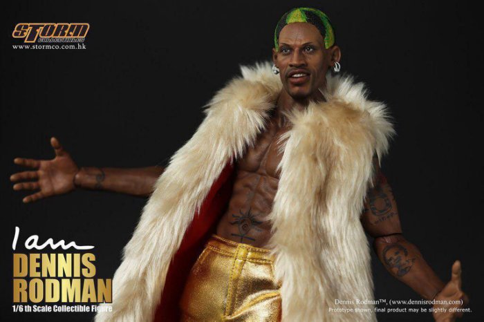 Storm Collectibles DENNIS RODMAN 1/6 Exclusive Deluxe 2 Body Version