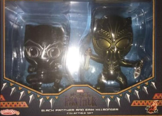 Hot Toys COSB488 Black Panther and Erik Killmonger Cosbaby Set