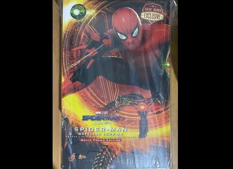 Ready! Hot Toys MMS625 NO WAY HOME 1/6 SPIDER-MAN BATTLING VERSION MOVIE PROMO