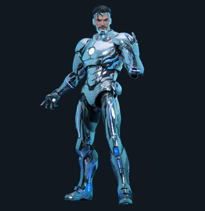 Ready! Hot Toys CMS026D73 Marvel Comics 1/6 Superior Iron Man
