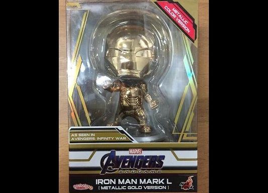 Hot Toys COSB581 Avengers Endgame Iron Man Mark L Metallic Gold Version Cosbaby
