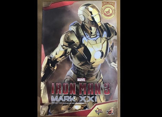 Hot Toys MMS341 MARK XXI MIDAS GOLD CHROME