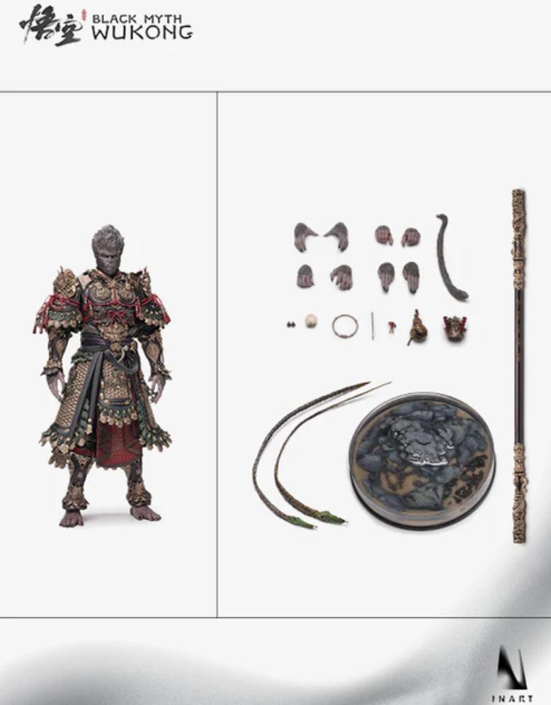 Ready! INART MAG028 Black Myth: Wukong The Great Sage's Broken Shell 1/6 Collectible Figure