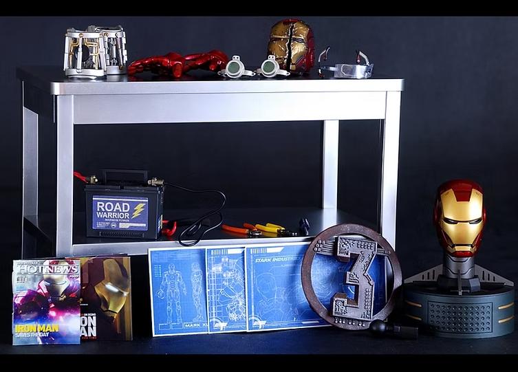 HOT TOYS ACS002 IRON MAN 3 1/6 WORKSHOP ACCESSORIES