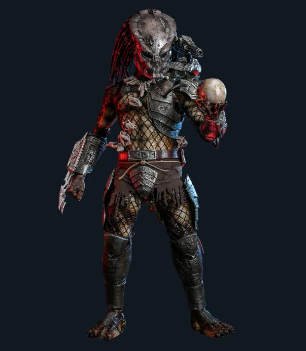 Ready! Hot Toys MMS817 Predator 1/6 Predator (2.0) (Deluxe Version)