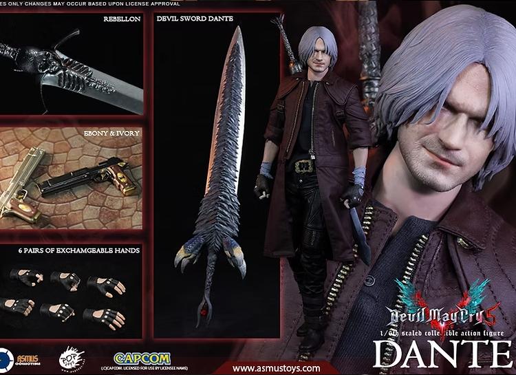 Ready! ASMUS TOYS THE DEVIL MAY CRY 1/6 DANTE (DMC V) Exclusive