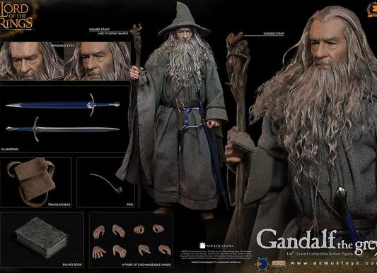 In Stock! ASMUS TOYS THE CROWN 1/6 GANDALF THE GREY