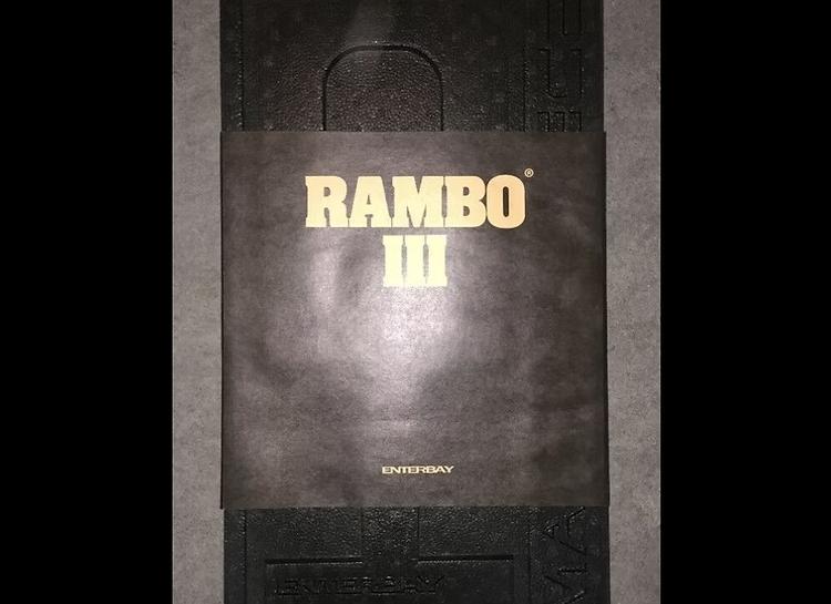 Enterbay HD1005 1/4 Rambo III Sylvester Stallone Figure + Bonus Arrows Pack