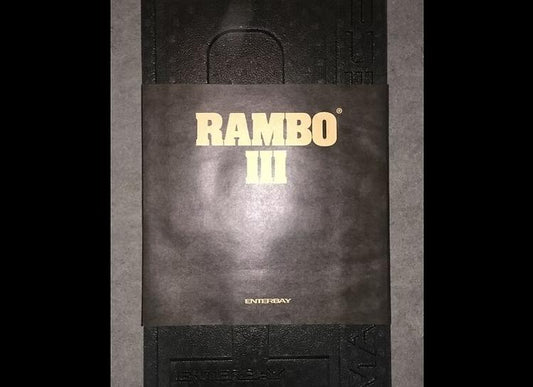 Enterbay HD1005 1/4 Rambo III Sylvester Stallone Figure + Bonus Arrows Pack